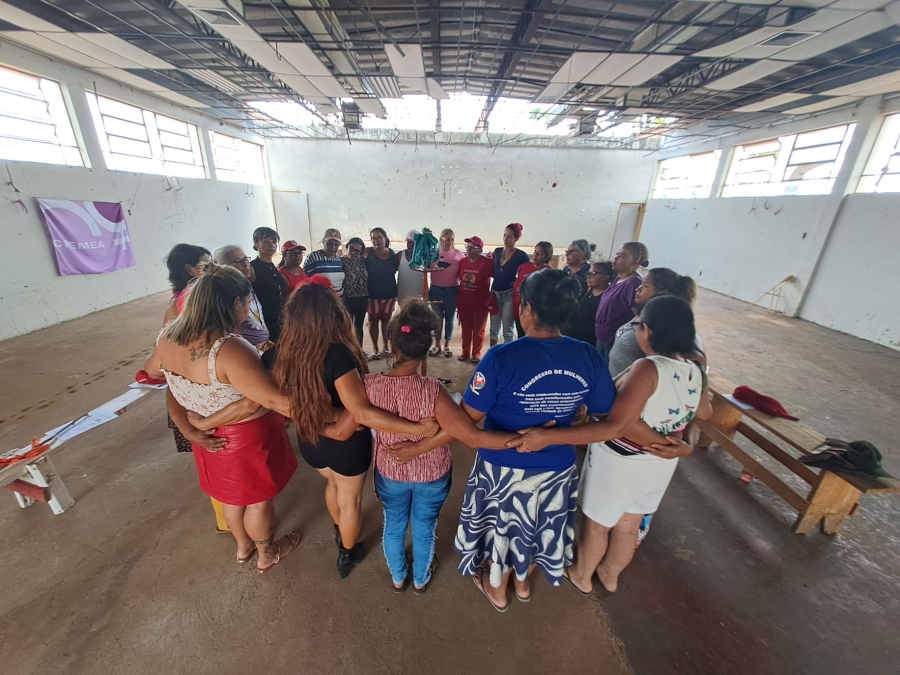 Cfemea no Acampamento Ana Primavesi